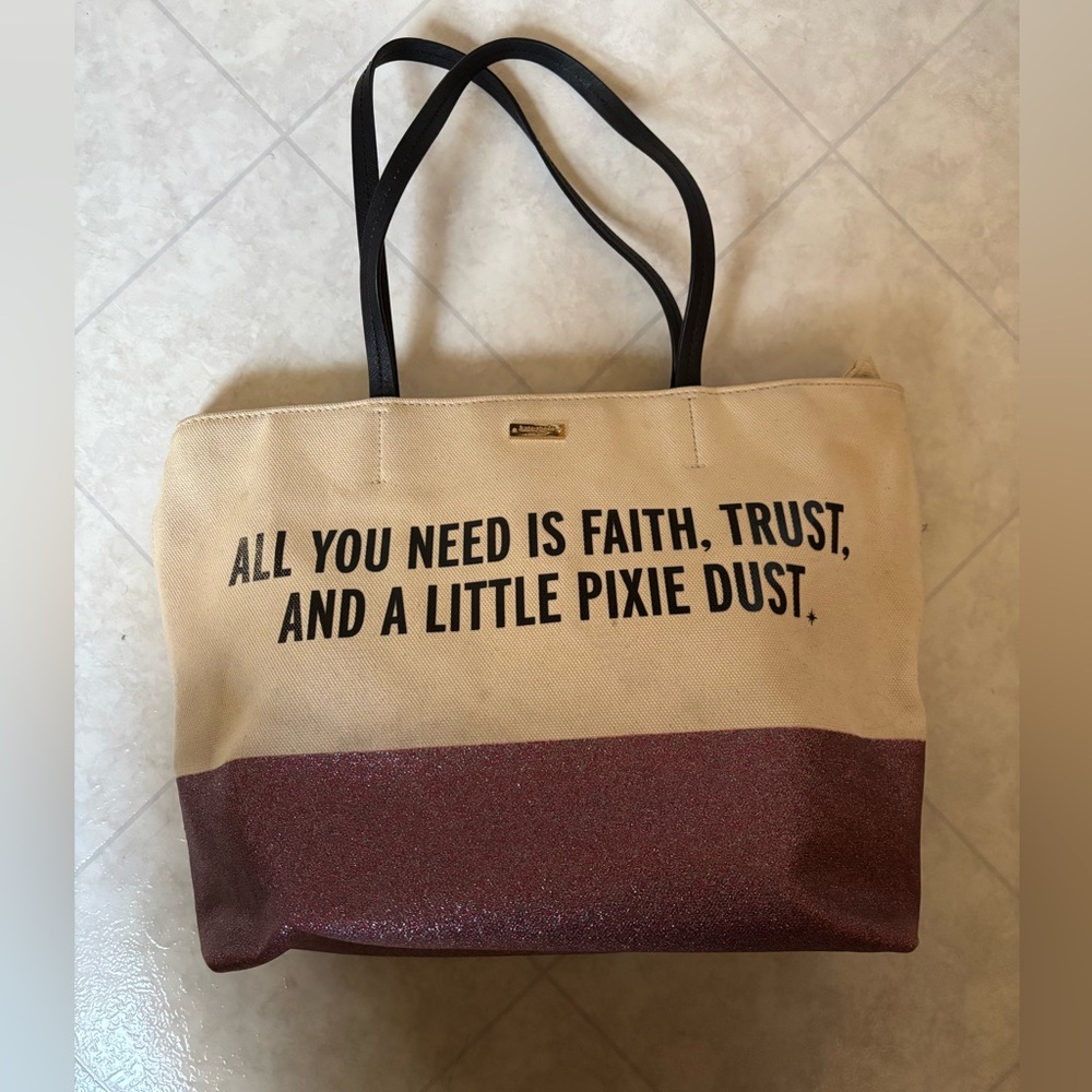 Stylish Tan and Brown Tote Bag